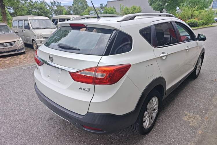 Used Dongfeng Aeolus AX3 2016 1.5L Automatic Shangkue Model Rear Right 45 Deg