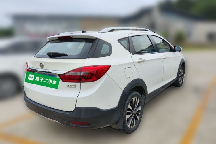Used Dongfeng Aeolus AX3 2016 1.5L Automatic Zunku Model Rear Right 45 Deg