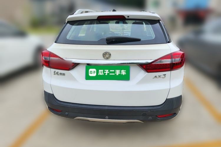 Used Dongfeng Aeolus AX3 2016 1.5L Automatic Zunku Model Rear