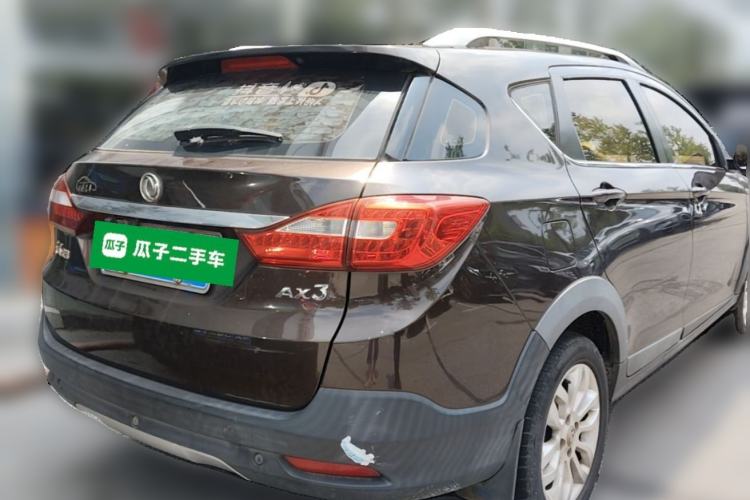 Used Dongfeng Aeolus AX3 2017 Leading Edition 1.5L Automatic Shangkue Model Rear Right 45 Deg