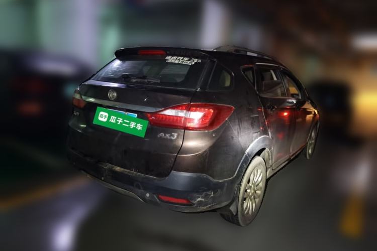 Used Dongfeng Aeolus AX3 2017 Leading Edition 1.5L Manual Shangkui Model Rear Right 45 Deg