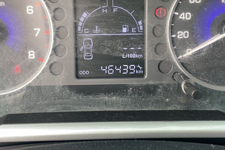 Used Dongfeng Aeolus AX3 2017 Leading Edition 1.5L Manual Shangkui Model Odometer Close Up