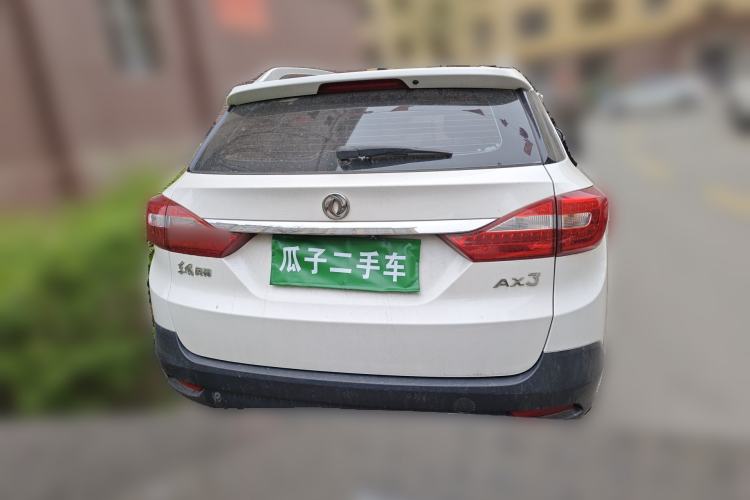 Used Dongfeng Aeolus AX3 2017 Leading Edition 1.5L Manual Shangkui Model Rear