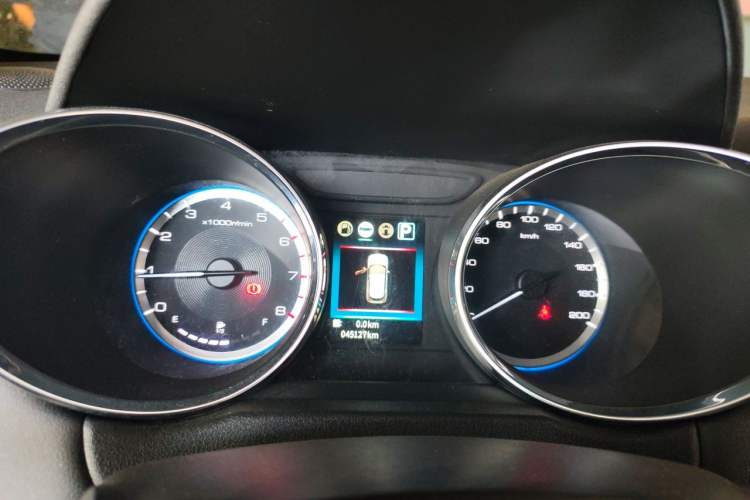 Used Dongfeng Aeolus AX4 2017 1.4T DCT Trendy & Stylish Model Instrument Cluster