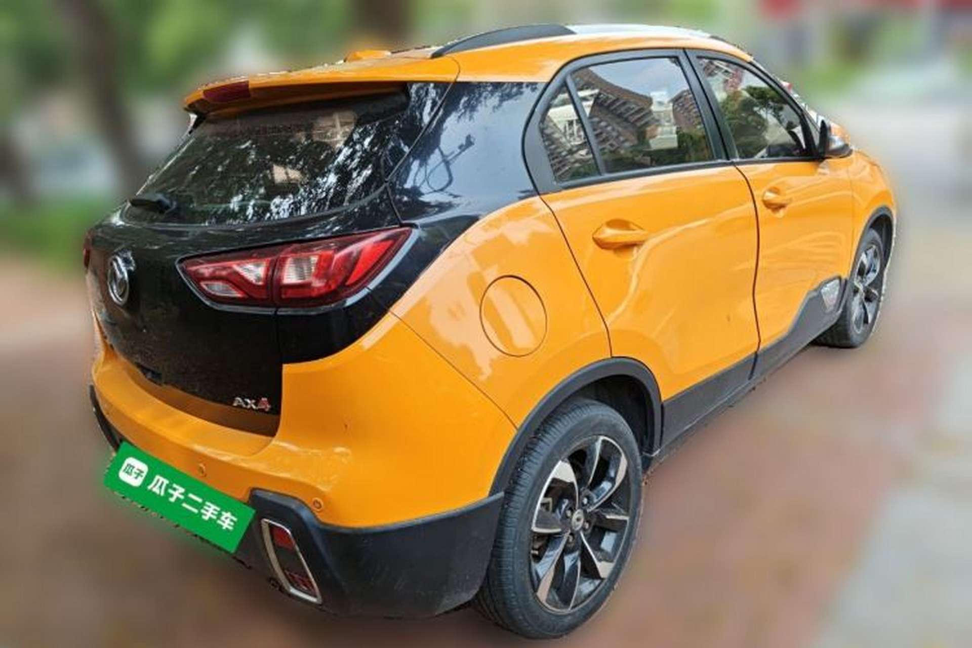 Used Dongfeng Aeolus AX4 2017 1.6L DCT Trendy Style Rear Right 45 Deg