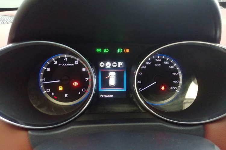 Used Dongfeng Aeolus AX4 2017 1.6L DCT Trendy Style Instrument Cluster