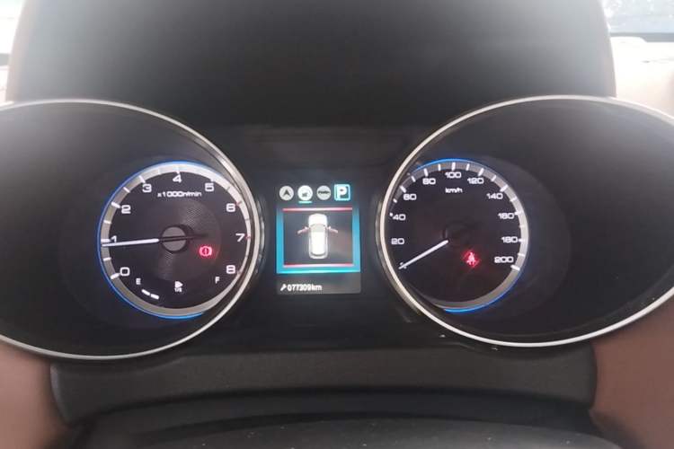 Used Dongfeng Aeolus AX4 2017 1.4T DCT Trendy & Stylish Model Instrument Cluster