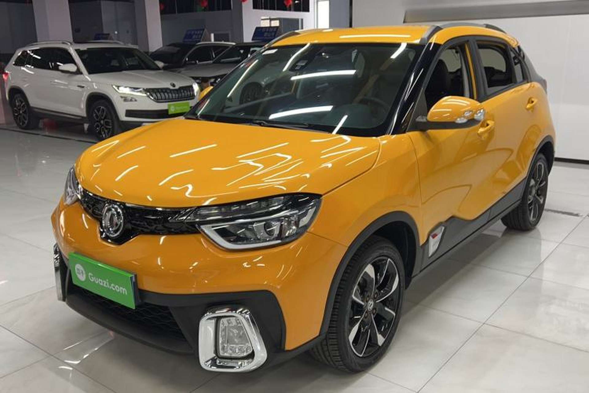 Used Dongfeng Aeolus AX4 2017 1.4T DCT Trendy & Stylish Model Front Left 45 Deg