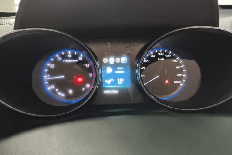 Used Dongfeng Aeolus AX4 2017 1.4T DCT Trendy & Stylish Model Instrument Cluster