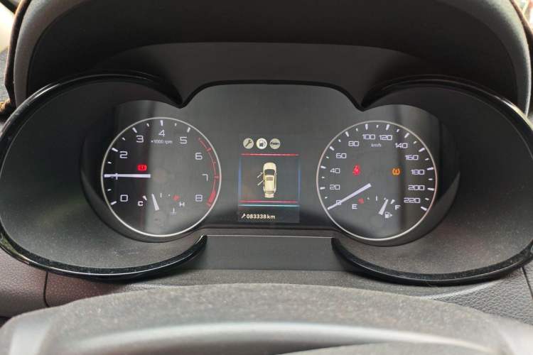 Used Dongfeng Aeolus AX5 2017 1.4T Manual Quyue Model Instrument Cluster