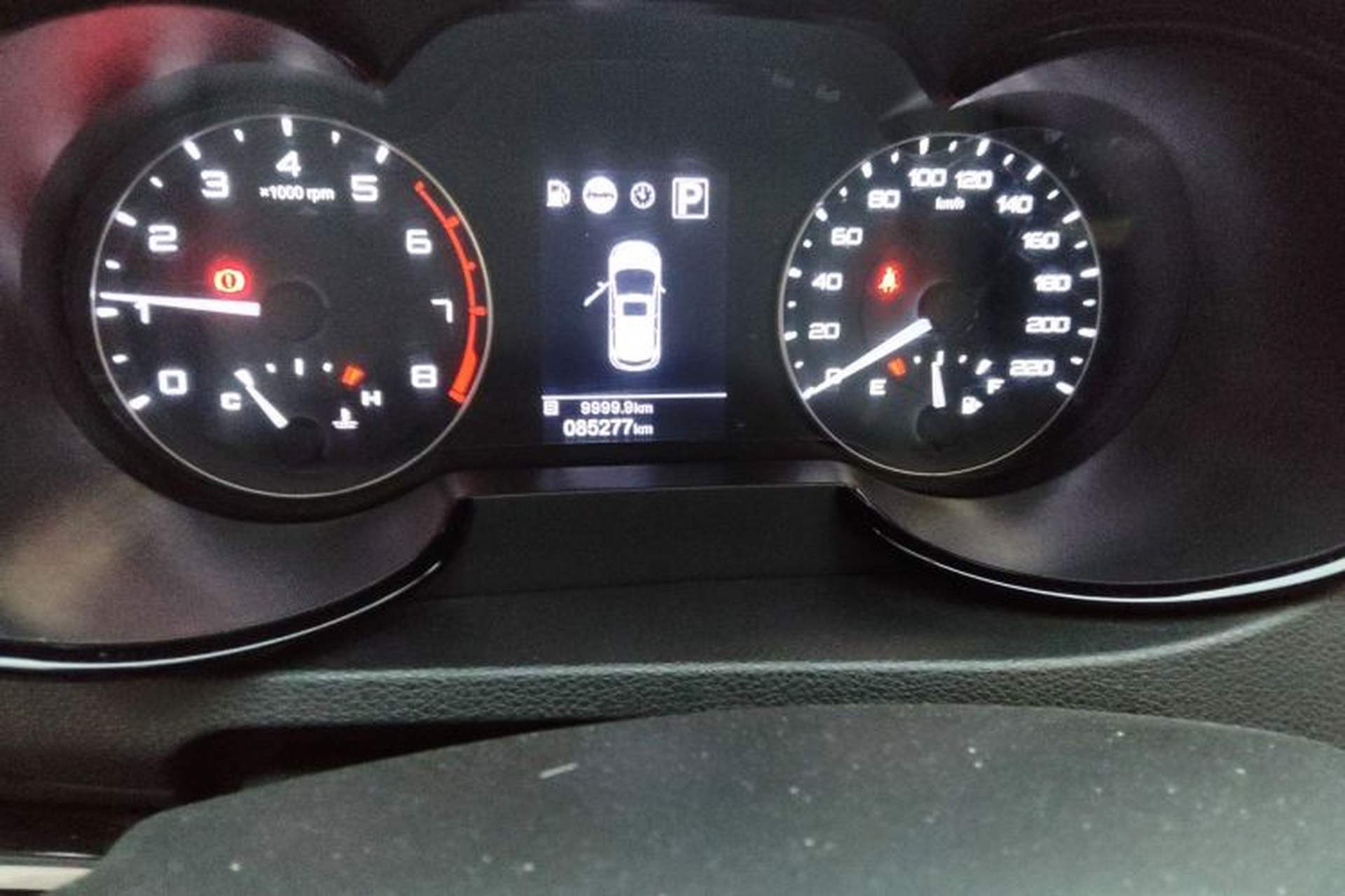 Used Dongfeng Aeolus AX5 2017 1.4T Automatic Qushang Model Instrument Cluster
