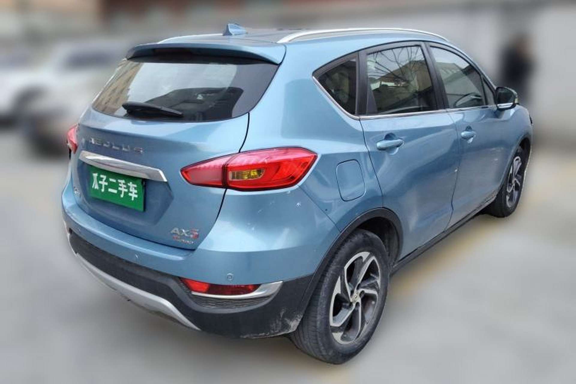 Used Dongfeng Aeolus AX5 2017 1.4T Automatic Qushang Model Rear Right 45 Deg