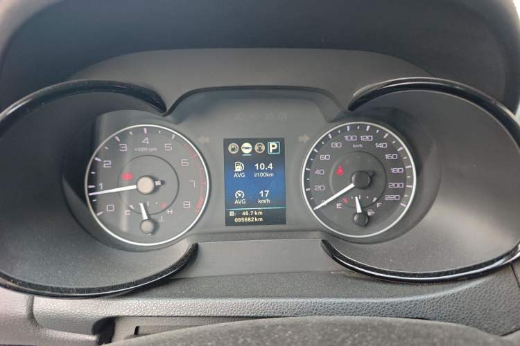 Used Dongfeng Aeolus AX5 2017 1.4T Automatic Qúzūn Model Instrument Cluster