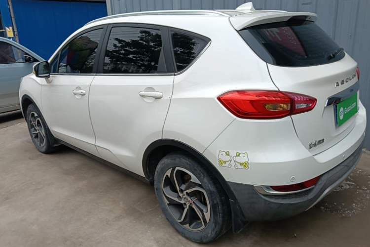Used Dongfeng Aeolus AX5 2017 1.4T Automatic Qushang Model Rear Left 45 Deg