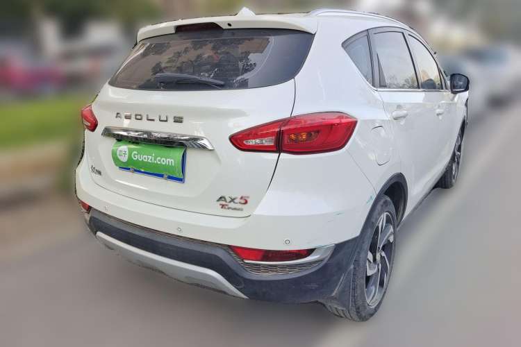 Used Dongfeng Aeolus AX5 2017 1.4T Automatic Fun Edition Rear Right 45 Deg