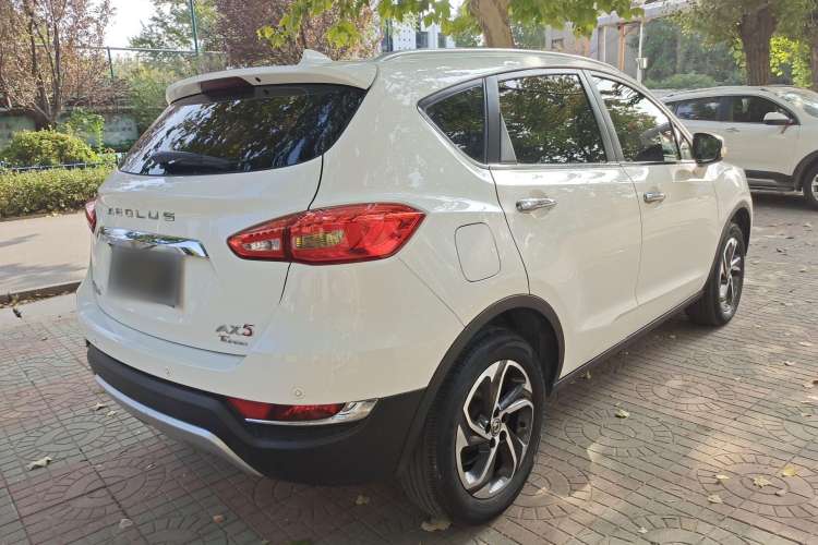 Used Dongfeng Aeolus AX5 2017 1.4T Automatic Qushang Model Rear Right 45 Deg