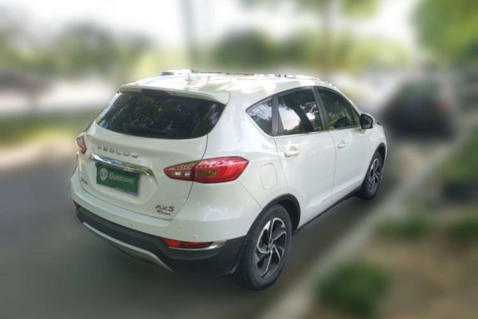 Used Dongfeng Aeolus AX5 2017 1.4T Automatic Qushang Model Rear Right 45 Deg