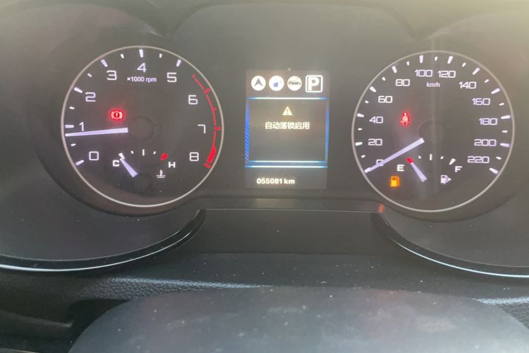 Used Dongfeng Aeolus AX5 2019 230T Automatic Zhiyue Edition China VI Standard Odometer Close Up