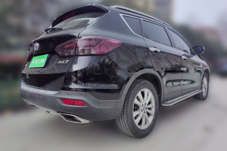 Used Dongfeng Aeolus AX7 2015 2.3L Automatic ZhiZun Version Rear Right 45 Deg