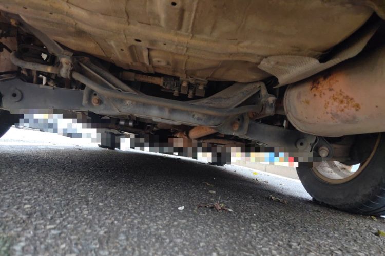 Used Dongfeng Aeolus AX7 2015 2.3L Automatic ZhiZun Version Chassis Rear