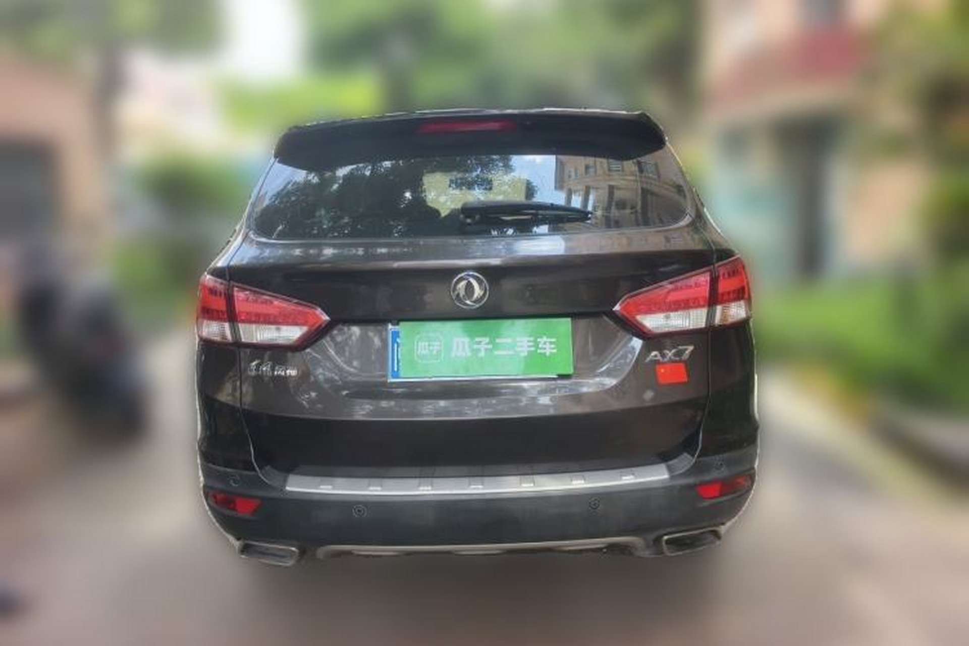 Used Dongfeng Aeolus AX7 2015 2.0L Automatic Zhiyi Trim Rear