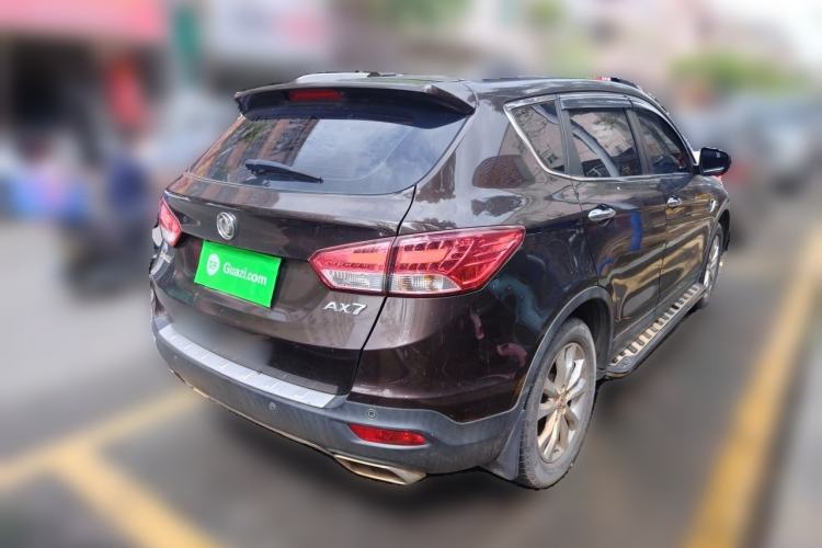 Used Dongfeng Aeolus AX7 2015 2.3L Automatic ZhiZun Version Rear Right 45 Deg