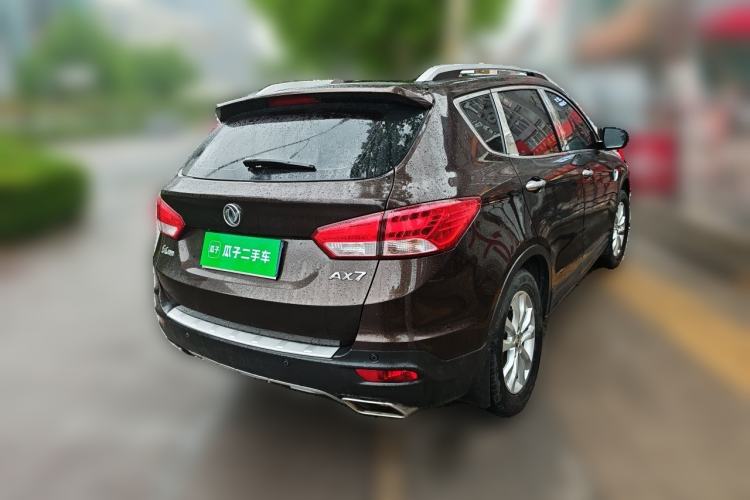 Used Dongfeng Aeolus AX7 2015 2.3L Automatic ZhiZun Version Rear Right 45 Deg