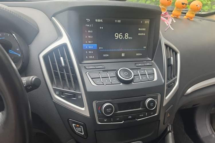 Used Dongfeng Aeolus AX7 2015 2.0L Manual Zhiyi Trim Audio And AC Panel