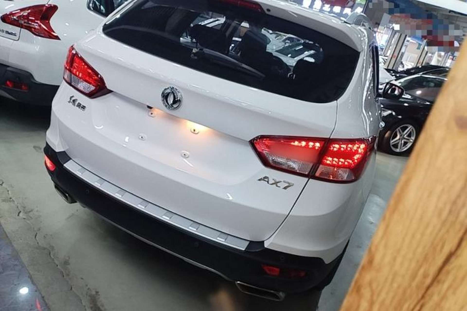 Used Dongfeng Aeolus AX7 2015 2.0L Automatic Zhiyue Version Rear Right 45 Deg