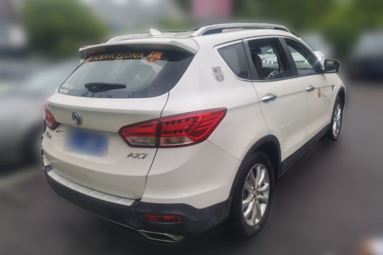 Used Dongfeng Aeolus AX7 2015 2.3L Automatic ZhiZun Version Rear Right 45 Deg