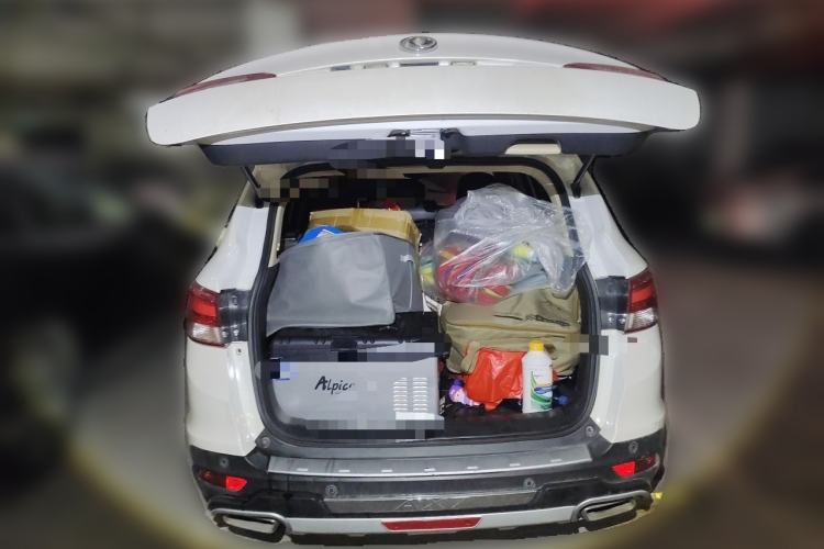 Used Dongfeng Aeolus AX7 2015 2.3L Automatic ZhiZun Version Trunk