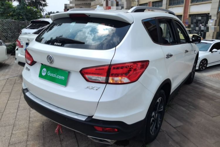 Used Dongfeng Aeolus AX7 2016 2.3L Automatic ZhiZun Version Rear Right 45 Deg
