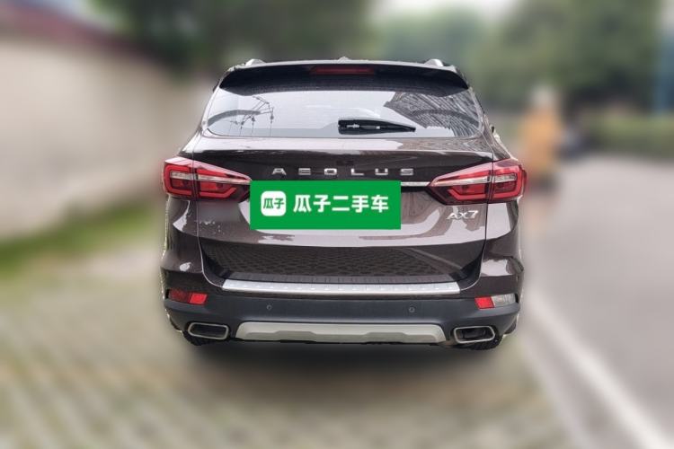 Used Dongfeng Aeolus AX7 2018 Classic 1.6T Automatic Prestige Model Rear