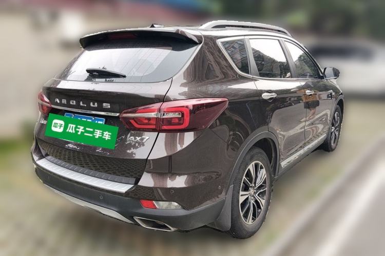 Used Dongfeng Aeolus AX7 2018 Classic 1.6T Automatic Prestige Model Rear Right 45 Deg