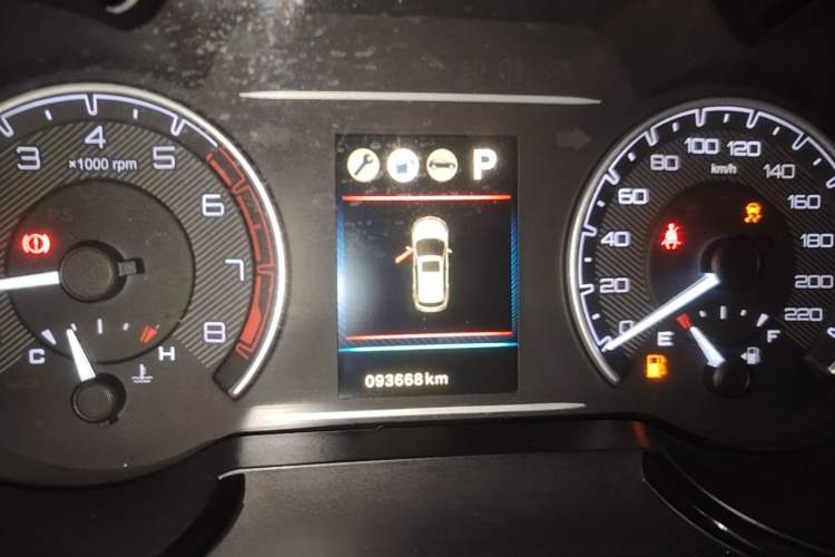 Used Dongfeng Aeolus AX7 2018 Classic 1.6T Automatic Elite Model Instrument Cluster