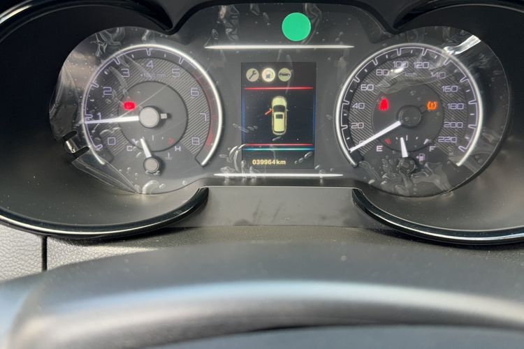 Used Dongfeng Aeolus AX7 2018 Classic 1.4T Manual Luxury Model Odometer Close Up