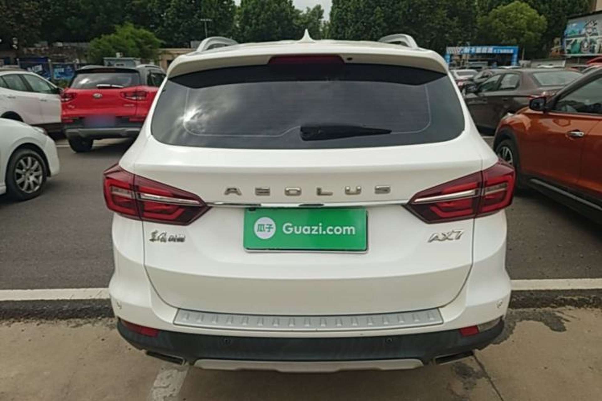 Used Dongfeng Aeolus AX7 2018 Classic 1.6T Automatic Elite Model Rear