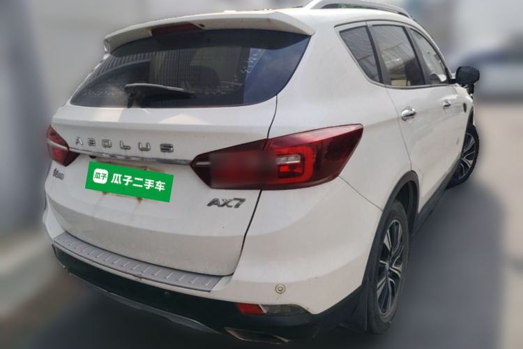 Used Dongfeng Aeolus AX7 2018 Classic 1.6T Automatic Luxury Model Rear Right 45 Deg