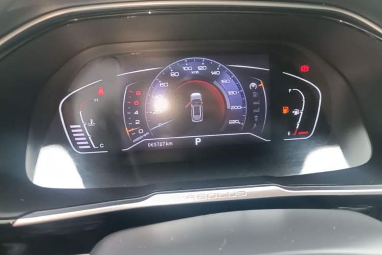 Used Dongfeng Aeolus AX7 2019 1.6T Automatic AI Pioneer Model China V Standard Odometer Close Up