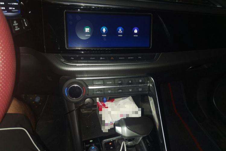 Used Dongfeng Aeolus AX7 2019 1.6T Automatic AI Navigation Model China V Standard Audio And AC Panel