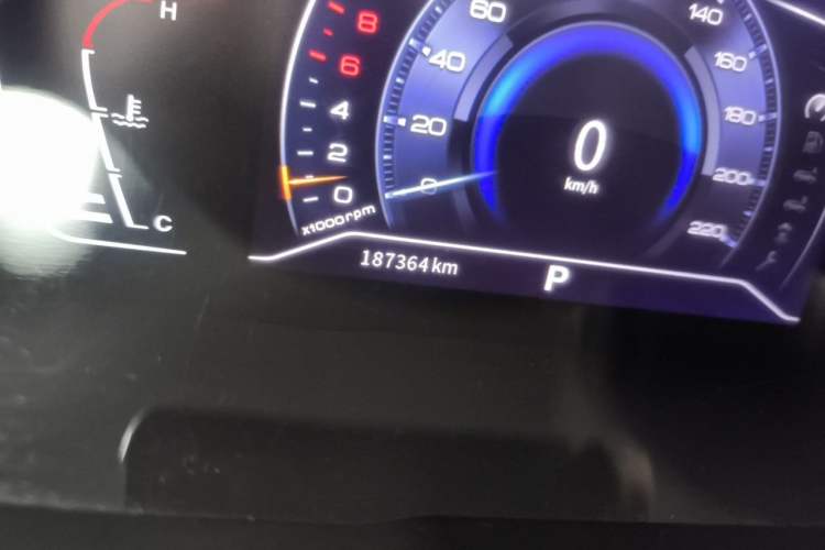 Used Dongfeng Aeolus AX7 2019 1.6T Automatic AI Pioneer Model China V Standard Odometer Close Up