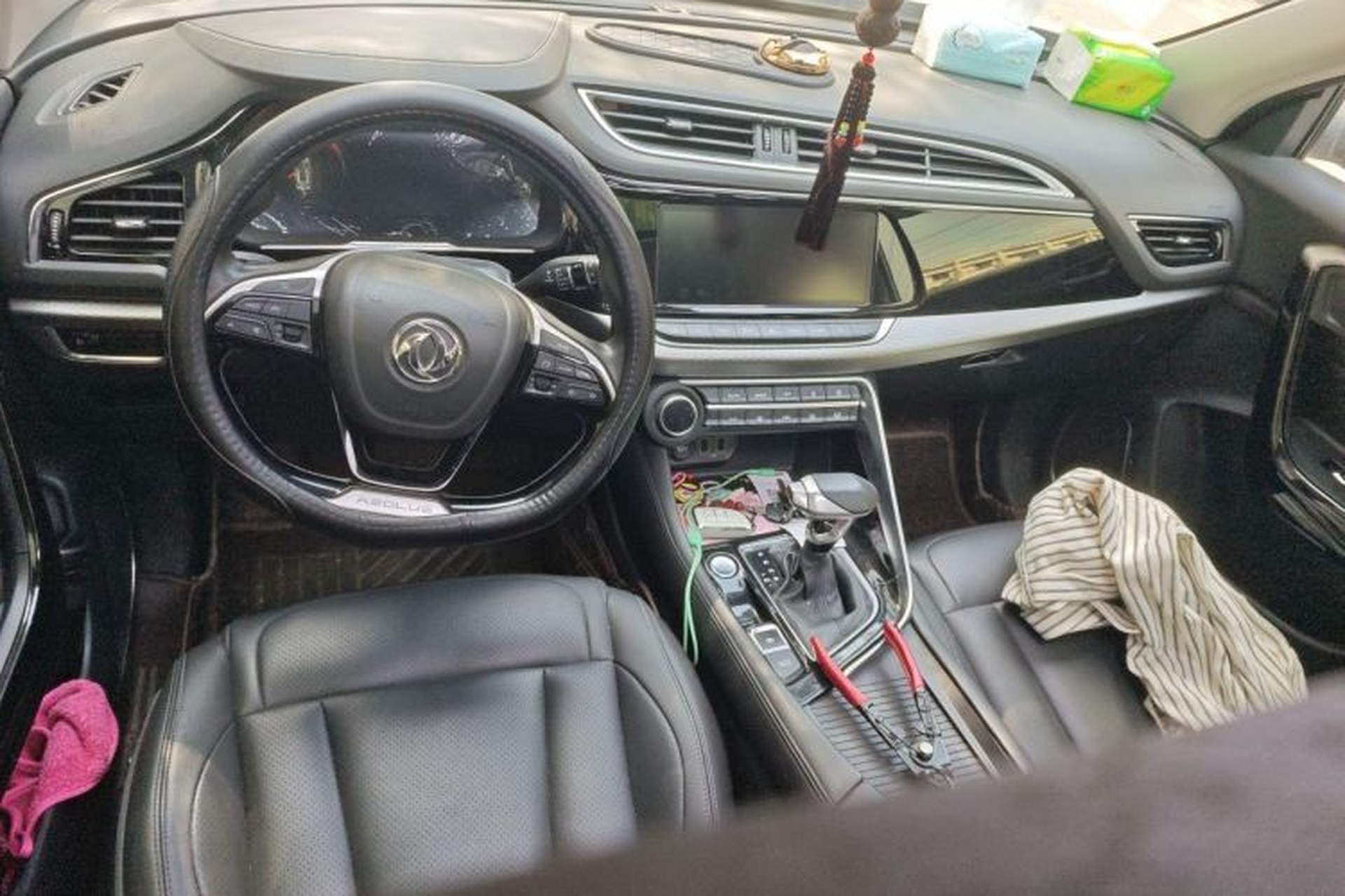 Used Dongfeng Aeolus AX7 2019 1.6T Automatic AI Navigation Model China V Standard Center Console