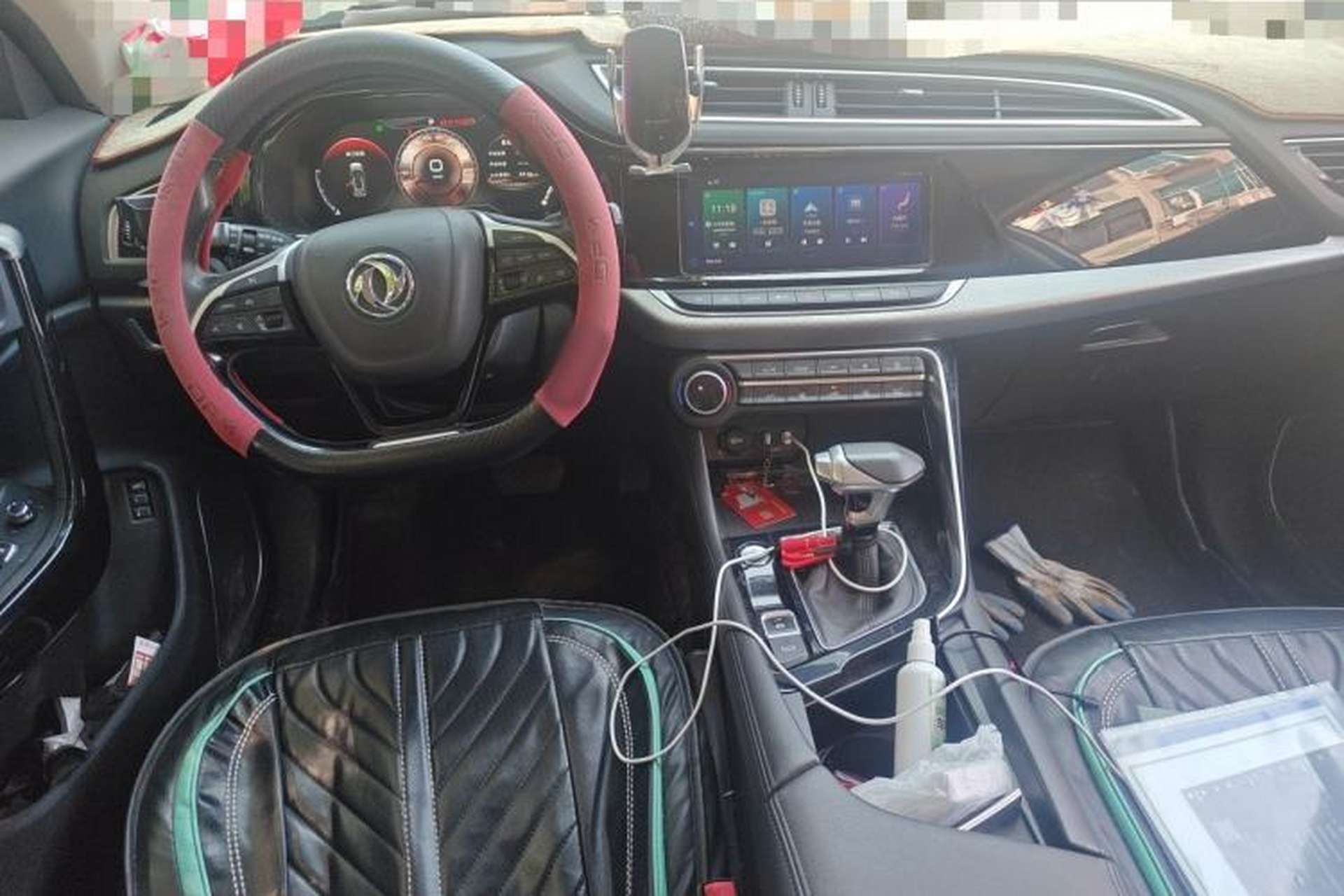 Used Dongfeng Aeolus AX7 2019 1.6T Automatic AI Navigation Model China V Standard Center Console