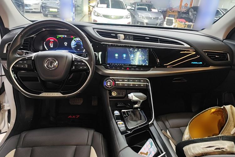 Used Dongfeng Aeolus AX7 2019 1.6T Automatic AI Navigation Model Enjoyment Version China VI Standard Center Console