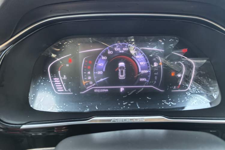 Used Dongfeng Aeolus AX7 2019 1.6T Automatic AI Pioneer Model China V Standard Odometer Close Up