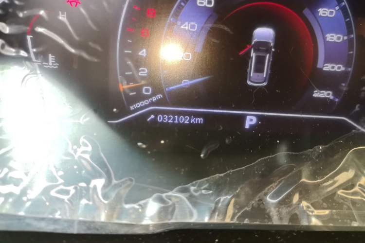 Used Dongfeng Aeolus AX7 2019 1.6T Automatic AI Pioneer Model China V Standard Odometer Close Up