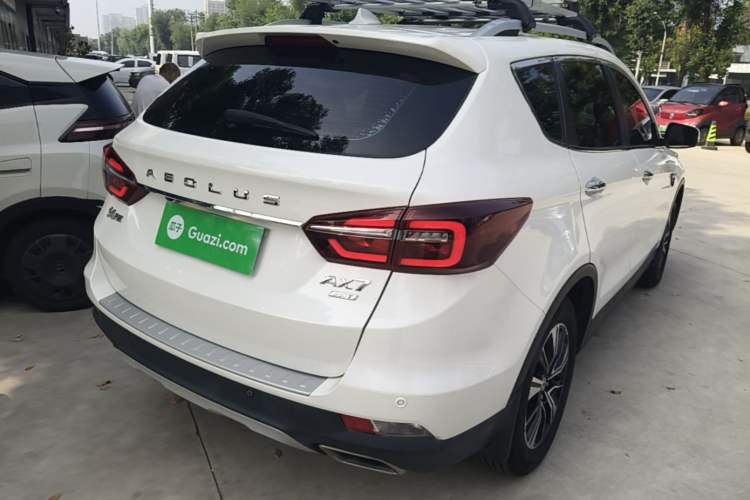 Used Dongfeng Aeolus AX7 2019 Classic 230T Automatic Luxury Top-Selling Model China V Standard Rear Right 45 Deg