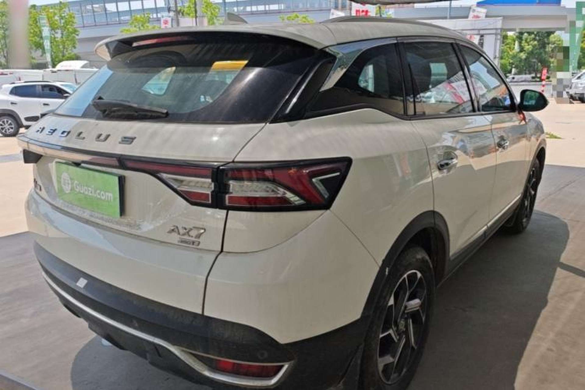 Used Dongfeng Aeolus AX7 2019 1.6T Automatic AI Pioneer Model China V Standard Rear Right 45 Deg