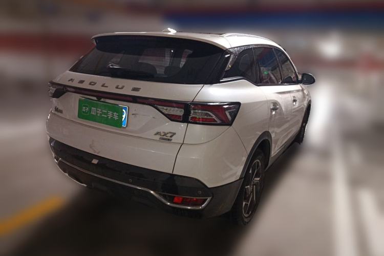 Used Dongfeng Aeolus AX7 2019 1.6T Automatic AI Pioneer Model China V Standard Rear Right 45 Deg