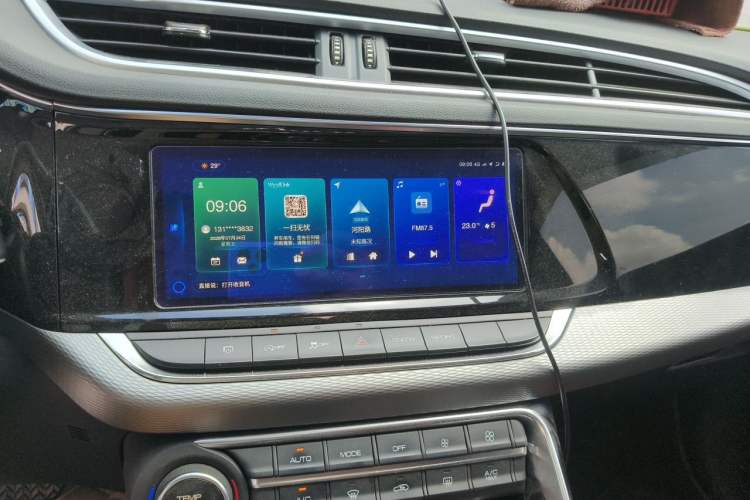 Used Dongfeng Aeolus AX7 2020 1.6T Automatic AI Pioneer Model China VI Standard Audio And AC Panel